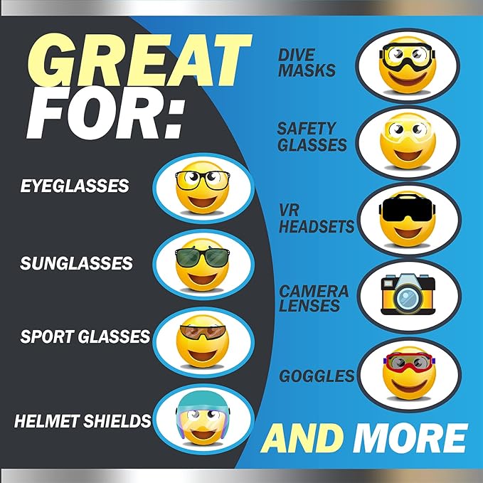 Fog Free Plus Anti-Fog Spray for Glasses - Lens Cleaner and Defogger - Effective on All Lenses and Anti-Reflective Coatings - Prevents Fog on Eyeglasses, Sunglasses, AR Coatings - 1 oz. (29.5 mL)