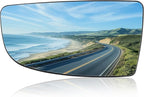 Driver Lower Side Mirror Glass Compatible with 2015-2025 Ford Transit 150 250 350 2023-2025 E-Transit Replace BK3Z17K707B BK3Z17K707C