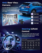 4+64G Android 15 Radio for Honda Insight 2009-2014 Wireless CarPlay Android Auto Car Stereo 5G WiFi GPS AHD Backup Camera Bluetooth 5.0 FM RDS DSP