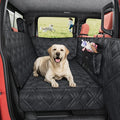 Truck Back Seat Extender for Dogs – Waterproof Full Size Pickup Pet Seat Cover with Door Protection, Hard Bottom Holds 420 lbs Dog Hammock for F150, RAM 1500 & More