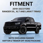 Stainless Steel Phone Mount for 2019-2023 Ford Ranger XL/XLT/Lariat - Heavy Duty All-Metal Shakeproof Bolt-On Install Super Stable Dash Phone Holder - Ford Ranger Phone Mount