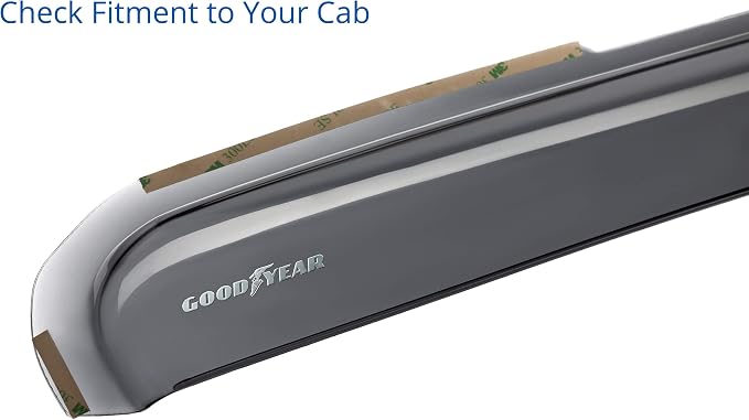Goodyear Shatterproof in-Channel Window Deflectors for GMC Acadia 2017-2023, Rain Guards, Window Visors for Cars, Vent Deflector, Car Accessories, 4 pcs - GY007970