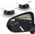 Blind Spot Car Mirror, Fan HD Glass Frameless Convex Side Mirror Blindspot, Reusable 360° Wide Angle Rear View Car Mirrors with Powerful Adjustable Suction Cup - Exterior Mirrors