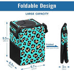 Car Trash Can – Multi-Purpose, Lightweight and Portable with Durable Water-Resistant Coating, No Installation Required, Practical and Ample Capacity, Variety of Colors.Tiger Pattern