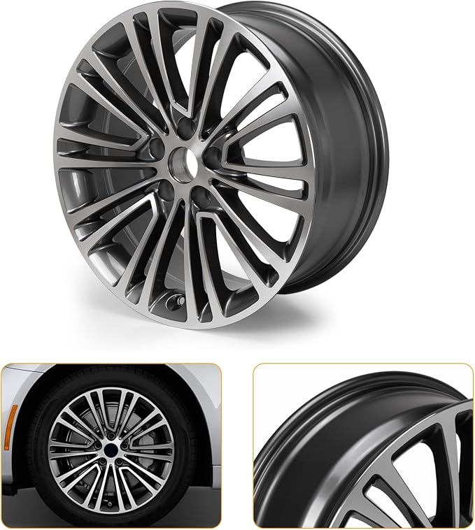 New 18" x 8'' Alloy Replacement Wheel Rim Compatible with BMW 530i 540i 540d 530e 2017-2024, Direct Fit, OEM Design Replacement Rim