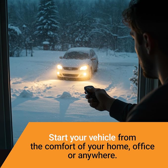 Remote Starter Kit for Lexus ES 350 (2007, 2008, 2009, 2010, 2011 2012) Vehicles | Push-to-Start Ignition | Plug & Play Install | Lock 3X to Remote Start | Zero Wire Splicing