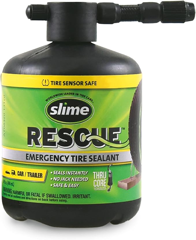 50160 Emergency Roadside Kit with Flat tire Repair and Booster Cables for Truck/SUV, Heavy-Duty Vehicles
