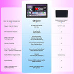 S8 Gen4 9" QLED Android Double DIN Car Stereo, Wireless CarPlay & Android Auto, 4G LTE, 4GB+64GB, DriveChat AI, Hi‑Fi DSP/4V RCA, Optical SPDIF, HDMI in/Out, F/R Dash Cam Inputs, S84G209P