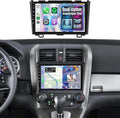 8Core 4G+64G Radio for Honda CRV 2007-2011, Qual-comm Snapdragon Chip, Wireless Carplay Android auto, 9 inch IPS Touchscreen Radio for CRV, Bluetooth GPS 5GWIFI Backup Camera FM RDS SWC
