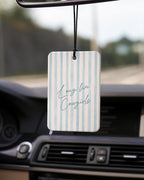 Blue Western Car Air Freshener 4 Pcs Coconut Scented, Country Bull Skull Cactus Horseshoe Car Accessories Mirror Decor for Women, Western Hanging Air Freshener for Cars Closet Drawer Books