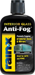 AF21106D Glass & Mirrors Anti-Fog Treatment, Prevents Fogging & Steaming on Windshield and Visors, Improves Visibility, Great for Auto & Home