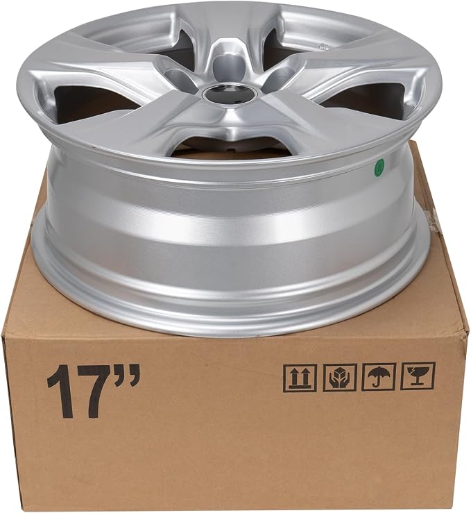 New 17'' x 7" Aluminum Alloy Wheel Rim Compatible with 2019-2023 Toyota RAV4, Factory Replacement Rim, Direct Fit, OEM Design Replacement Rim