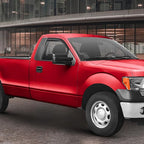 Voron Glass in-Channel Extra Durable Rain Guards for Trucks Ford F-150 2009-2014 Regular Cab, Window Deflectors, Vent Window Visors, 2 Pieces - 210016