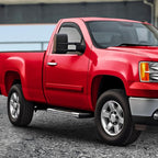 Voron Glass in-Channel Extra Durable Rain Guards for Trucks GMC Sierra 2500HD/3500HD 2007-2014 Regular Cab, Window Deflectors, Vent Window Visors, 2 Pieces - 210004v2
