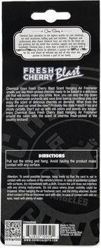Hanging Air Freshener, Fresh Cherry Scent 12 Pack, Great for Cars, Trucks, SUVs, RVs, Home, Garage, Workspace, Dorm Room & More (4 x 3 Packs) - AIR40604
