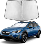 Windshield Sunshade Compatible for Subaru Crosstrek 2018-2023 2024 2025 2026, Sun Visor for Front Windshield & Window Sun Shade Cover, UV Heat Blocker & Protector, Car Accessories