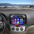 4+64G Android 15 Car Stereo for Hyundai Elantra 2007 2008 2009 2010 Wireless Carplay Android Auto 9 Inch IPS Touch Screen Car Radio GPS Navi 5G WiFi Bluetooth 5.0 32EQ FM RDS Free AHD Backup Camera