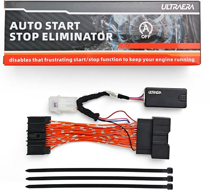Auto Start Stop Eliminator Remote Start Kit Compatible with 2022 2023 2024 Ford Maverick Auto Stop Eliminator Turn Off Idle Engine Stop Start System Start Stop Disable-Plug Play Error Free