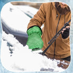 Ice Scraper with Glove Waterproof Ice Scrapers for Car Windshield No Scratch Comfortable Removal Snow Mitt Glove Windproof Warm for SUV Vehicle Truck Snow Quickly Removal