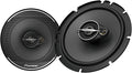 A-Series Standard TS-A1671F 6.5” 3-Way Speakers (Pair) – 320W Max, Balanced Sound + Smooth Treble, Enhanced Bass, Ideal Factory Upgrade, Installation Adaptors Included