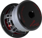 6" Quad Stack Composite Cone Subwoofer (TXX-BDC-IV-6), Superior Performance, 500W, 2.5" BASV Voice Coil, 4 Magnets, Non-Press Paper Cone, Aluminum Basket, Multi-Connect, 2 x 4 Ohm