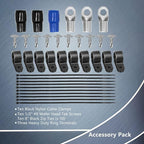 RBG3 True Spec 1/0 Gauge Wire Big 3 Amp Wiring Upgrade Kits for Car Audio Systems