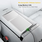 2pcs Car Visor Mirror with Lights & 20X Magnification, LED Lighted Vanity Makeup Mirror for Women, Universal Fit for Car SUV Truck, Easy to Install, Rechargeable 3 Color Modes & Adjustable Brightness