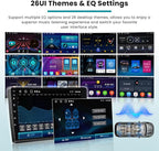 2+64G Car Radio for Toyota Corolla 2017 2018 2019 Wireless Carplay Android Auto, 9 inch Touch Screen for Corolla Car Stereo with Bluetooth 5GHz WiFi GPS Navigation FM RDS SWC + Backup Camera