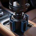 2-in1 Car Cup Phone Holder, 360°Rotation Cup Holder Expander with Phone Mount, Cup Phone Holder for Car Fits All 4-7" iPhone Galaxy Smartphones, Cup Holder Insert for 10-46 OZ Bottles