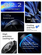 for Qi2.2 25W MagSafe Car Mount Charger，[Smart Cooling Fan＆95W Fast Adapter] Magnetic Wireless Car Charger, Phone Holders for Your Car Accessories for iPhone 17 Pro Max Air 16 15 14 13 12 | [Smart Cooling Fan] Magsafe Car Mount Charger, [Qi2 25W...