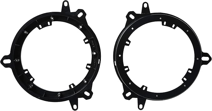 Metra 82-8148 6" to 6.75" Speaker Adapter Fits Select Toyota/Lexus/Scion 1998-2025 Vehicles, Black