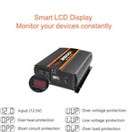 3500W Pure Sine Wave Inverter 12V to 120V with 4 Power Outlets for RV Solar Power