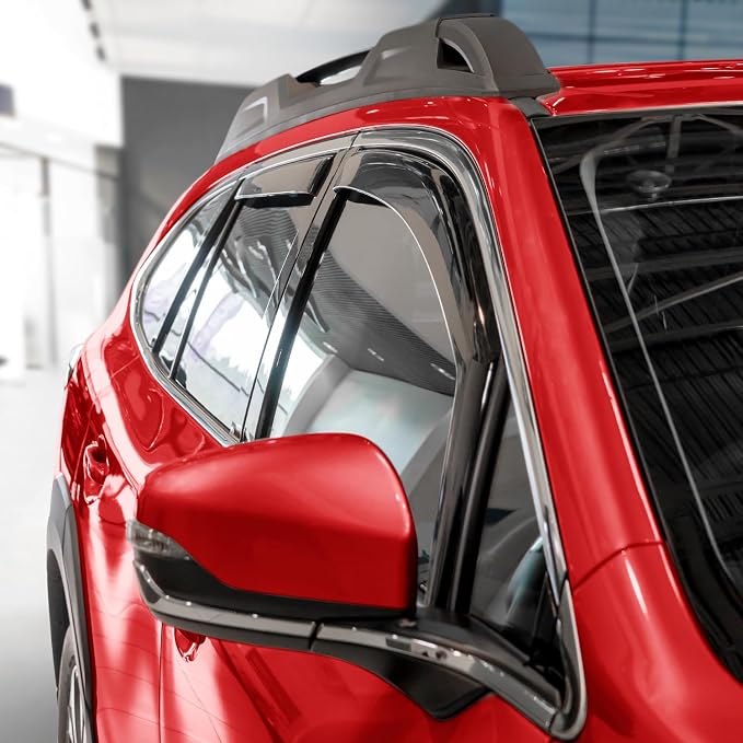Voron Glass in-Channel Extra Durable Rain Guards for Subaru Outback 2020-2025, Window Deflectors, Vent Window Visors, 4 Pieces - 200890