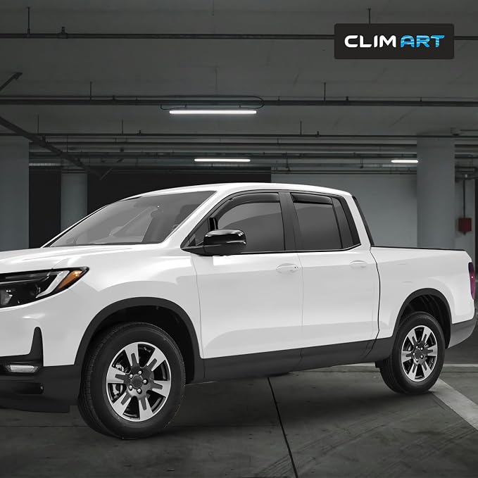 in-Channel Incredibly Durable Rain Guards for Honda Ridgeline 2017-2026, Original Window Deflectors, Vent Window Visors, Vent Deflector, 4 pcs. - 617499