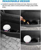 Door Side Cup Holder Insert for 2019-2025 Dodge Ram 1500 2500 3500 Accessories Water Cup Holders Door Organizer Handle Pocket Tray