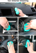 Cleaning Putty Car Cleaning Gel for Car Detailing Car Slime Cleaner Dust Cleaning Mud Universal Cleaning Gel for Vents, Dashboard, Car Cleaning Putty 3 Pack