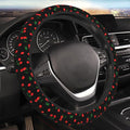 Delicious Cherry Elastic Steering Wheel Cover Non-Slip Breathable Steering Wheel Protector Fit Auto, Suvs, Truck