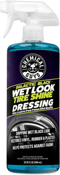 Galactic Black Wet Look Tire Shine Dressing, for a Whole New Level of Shine and Depth of Black, Safe for Cars, Trucks, Motorcycles, RVs & More, 32 fl oz