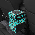 Car Trash Can – Multi-Purpose, Lightweight and Portable with Durable Water-Resistant Coating, No Installation Required, Practical and Ample Capacity, Variety of Colors.Tiger Pattern