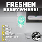 Car Fresheners, Hanging Air Fresheners - New Car Scent for Cars, Trucks, SUVs, RVs, Home, Office, Work, Dorm Room, & More - 12 Pack