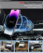PZK Car Phone Mount for Chevy Trax 2024 2025 Accessories Custom Air Vent | Chevy Magnetic Car Phone Holder Compatible with MagSafe Hands Free 360° Rotation Cell Phone Cradles for All Smartphone