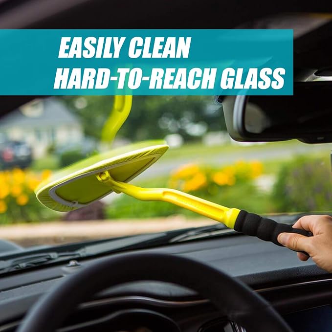 95161 Reach and Clean Tool (1-Piece) - Window Wand Glass Cleaning Tool for Windshields, Cleaner for Auto Glass, Hard-to-Reach Places