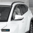 in-Channel Incredibly Durable Rain Guards for Hyundai Tucson 2022-2026, Original Window Deflectors, Vent Window Visors, Vent Deflector, 4 pcs. - 621037