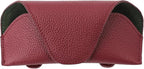 Magnetic Sunglass Holder for Car Visor, Leather Car Glasses Holder | Red Visor Accessories Eyeglasses Holder Glasses Storage Case