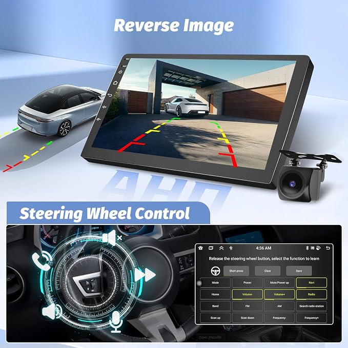 8 Core Car Radio for Subaru Legacy Outback 2005-2009, 9 inch HD IPS Touch Screen for Legacy Outback Bluetooth Radio with CarPlay/Android Auto, Bluetooth 5.0, 32EQ, 4GB+64GB