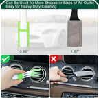 Car Interior Duster Detail Brushes, Soft Bristles Brush Car Accessories for Cleaning Dashboard Air Vent Crevice, Detailing Dusting Tool Kit for Auto Truck SUV RV