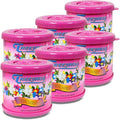 TreeFrog Gel-Typed Automotive Cup-Holder Air Freshener, Jasmine Scented, Pack of 6