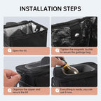 Car Trash Can Bags (5-Pack) total 75 bags- For Car
