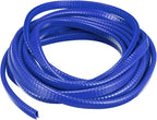 U Channel Edge Trim, 16.4ft Length Rubber Guard Seal Strip Edge Protector Fit for 1-2.5mm Edge, (15/64" W x 25/64" H) Blue