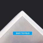 Clear Rubber Edge Trim，U Channel Silicone Rubber Edge Trim, 1/16" Slot, Fit for 0-3/32", White Color, Edge Protector for Car Doors, Sheet Metal Parts